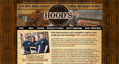 Desktop Screenshot of hoodsbbq.com